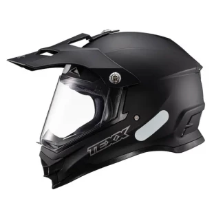Capacete Texx Cross Carcara Preto Solido