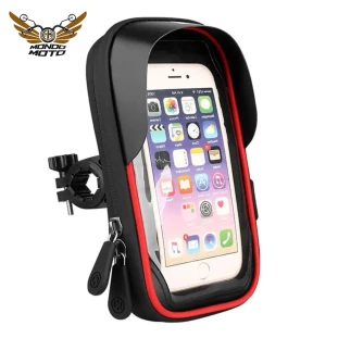 Suporte de Celular para a Moto - Vermelho 