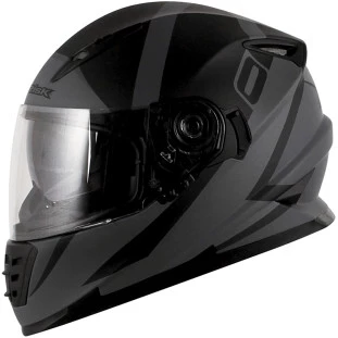 Capacete Norisk FF302 Ridic - Preto/Cinza Fosco 