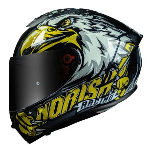 Capacete Norisk Supra - Aguila dourado - Para Moto Masculino - Feminino - Unisex