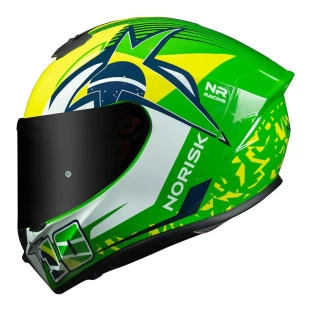 Capacete Norisk Supra Lap - Brazil  - Para Moto Masculino e Feminino - Unisex 