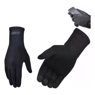 Luvas Thermic X11 Anti-uv Preto Com Touch Screen Unissex