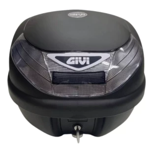 Baú Bauleto Givi Tour Monolock E30nt 30 Litros Fumê