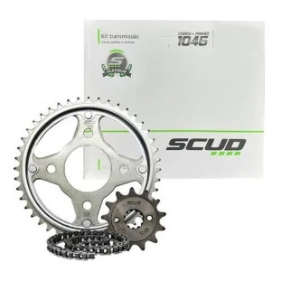 Kit Transmissão FAN125 2009/13 - S/RET RK428SB116L/14T/43T Ref: 21010023 Marca: RK