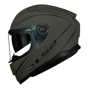 Capacete Ls2 FF811 Vector Evo 2 - Areia  - Masculino - Feminino - Óculos interno - Tricomposto - Lançamento  