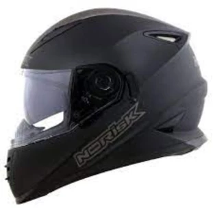 Capacete Norisk FF302 - Com Óculos Interno - Monocolor Preto Fosco - Para Moto Masculino e Feminino - Unisex