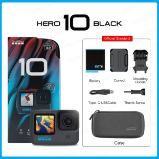 Câmera de ação Go Pro Hero 10 Hypersmooth 4.0