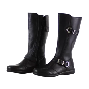 Bota Mondeo 3232 Girls Confort Cano Alto Preto 