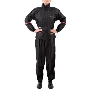 Capa Chuva Feminina GP Tech Essence Premium - Preta/Rosa