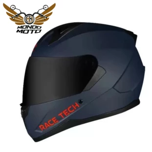 Capacete Race Tech Sector Monocolor Azul Fosco - Motoqueiro - Moto
