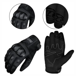 Luvas Blackout 2 Feminina Preto X11 - Para Motoqueira