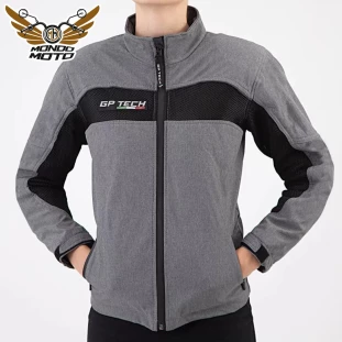 Jaqueta Feminina Wind Cinza-Preta