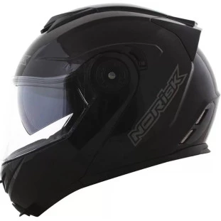 Capacete Norisk Route FF345 Monocolor Fosco Preto 