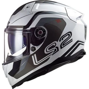 Capacete LS2 FF811 Vector II Metric Branco/Titanium
