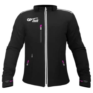 Jaqueta Gp Tech Soft Casual Feminina - Preto/Rosa