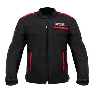 Jaqueta Gp Tech Essence - Preto/Vermelho
