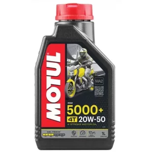 Óleo 4T 20W50 Semi Sintético  - Motul 5000+