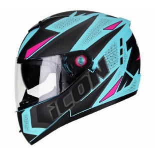 Capacete Peels Icon Fast - Verde Agua/Rosa 